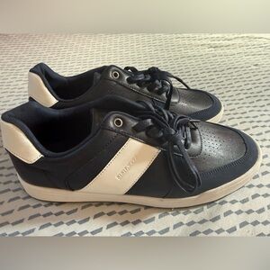 Othr Black and White Low-Top Lace-Up Sneakers